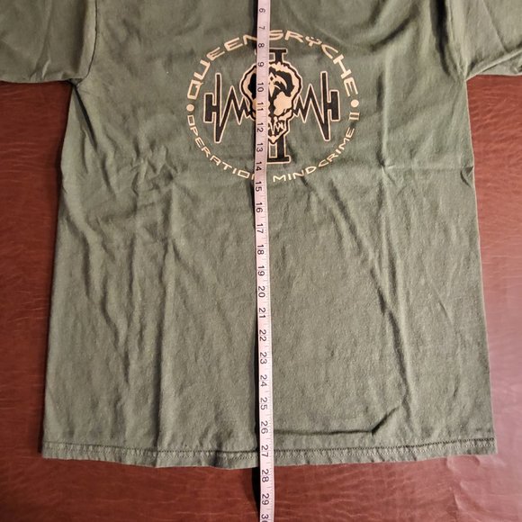 Vintage Queensryche "Operation: Mindcrime II " Rock Revenge Redemption Shirt Med - Picture 7 of 7